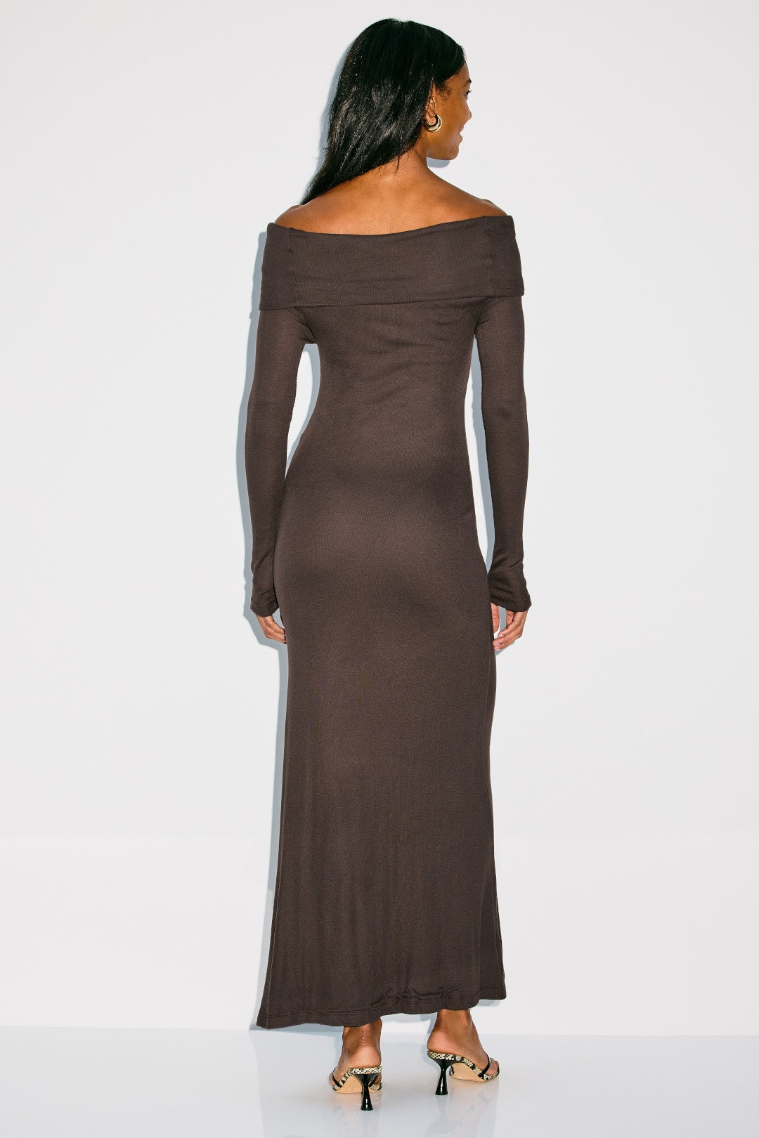Jytte Off The Shoulder Midi Dress by By Malene Birger 2