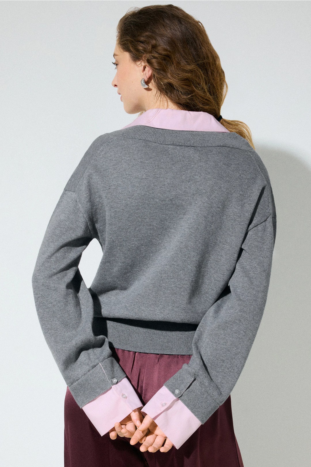 Mixed Media Sweater by NAADAM 1