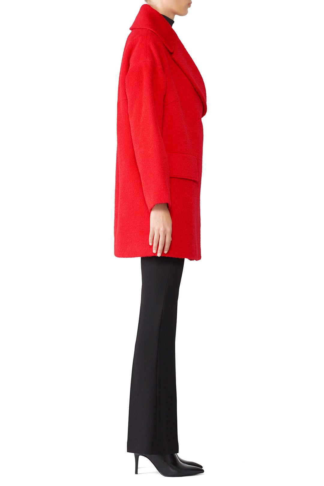 Tomato Ruby Coat by Trina Turk 2