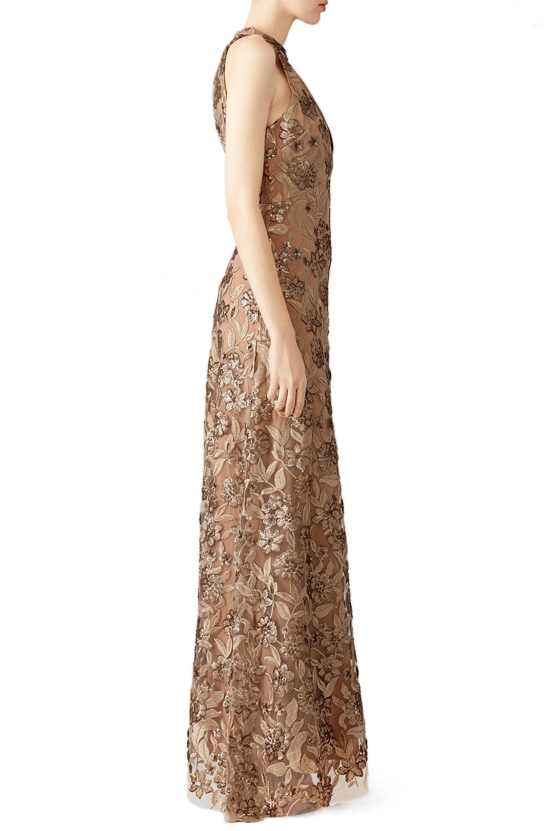 Gold Joan Gown by ERIN erin fetherston 2