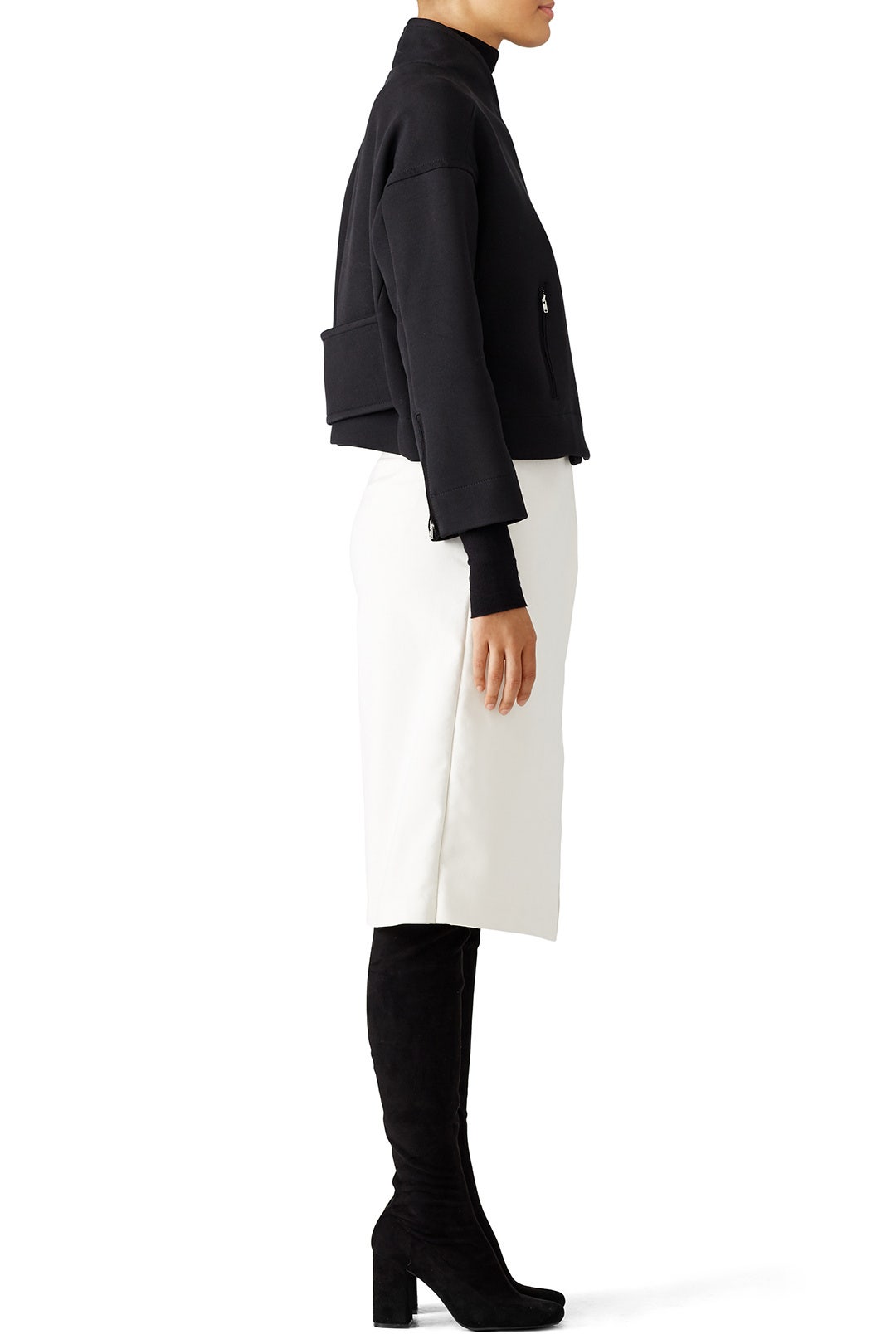 Black Kellan Jacket by Elizabeth and James 2