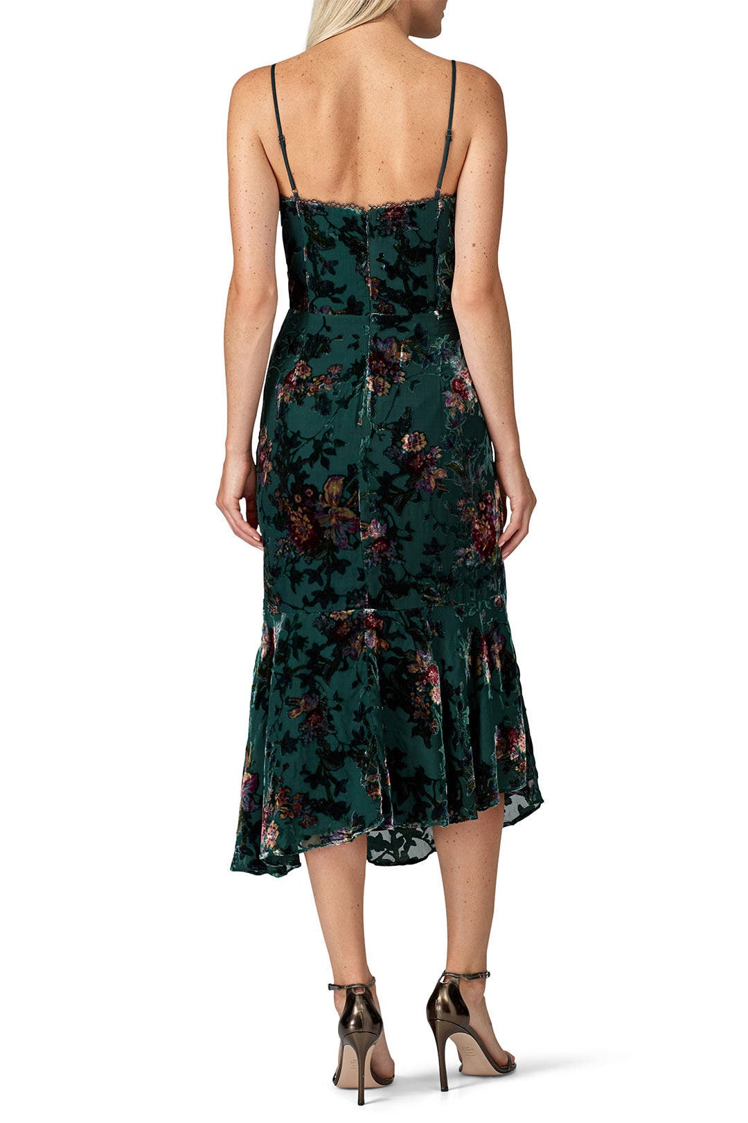 Velvet High Low Dress by Harlyn 2