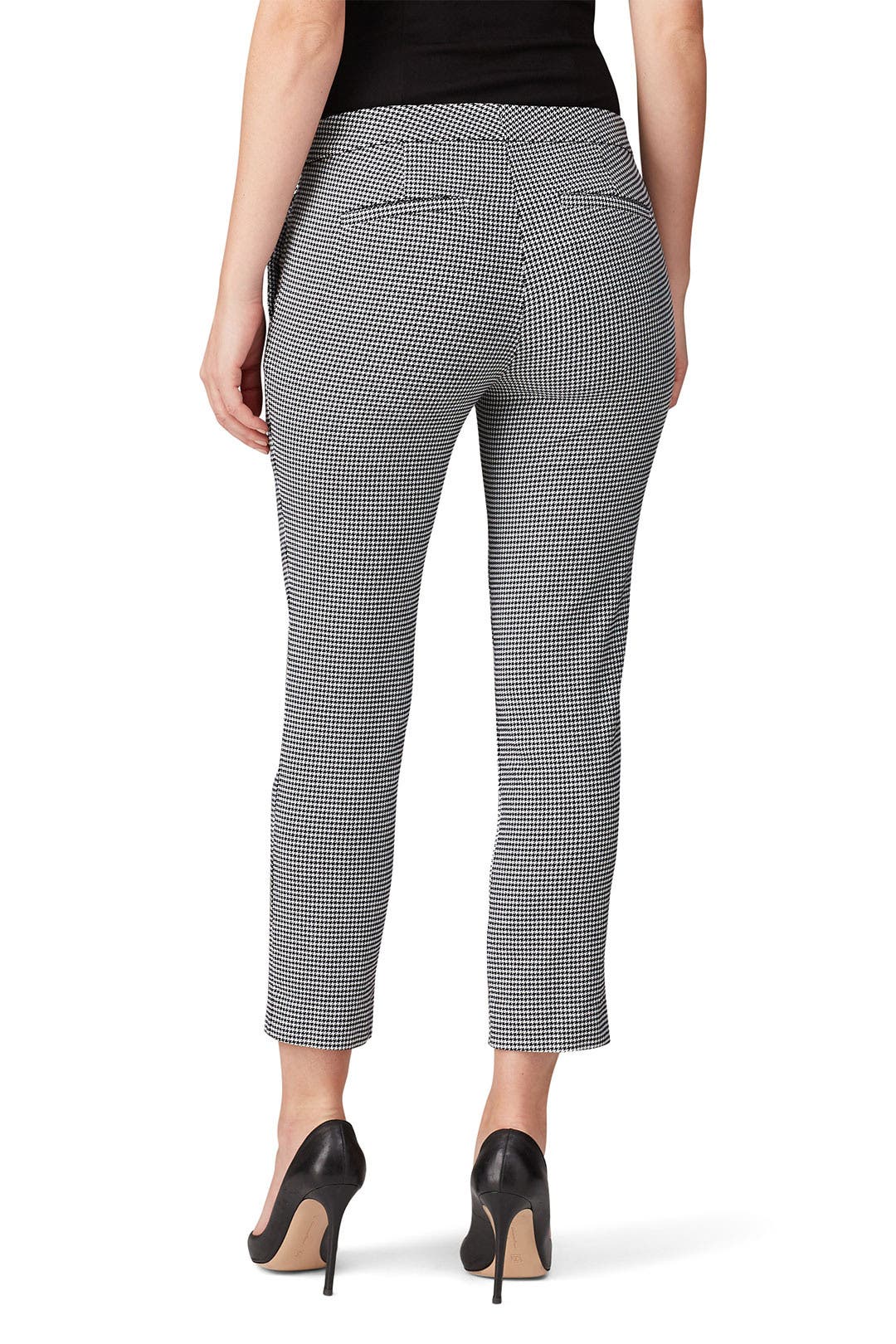 Houndstooth Skinny Trousers by Lauren Ralph Lauren | Rent the Runway