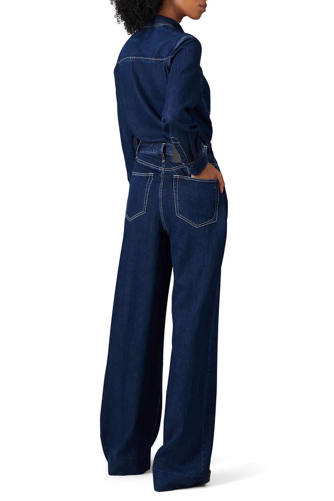 All In One Rigid Denim Jumpsuit by rag & bone JEAN 2