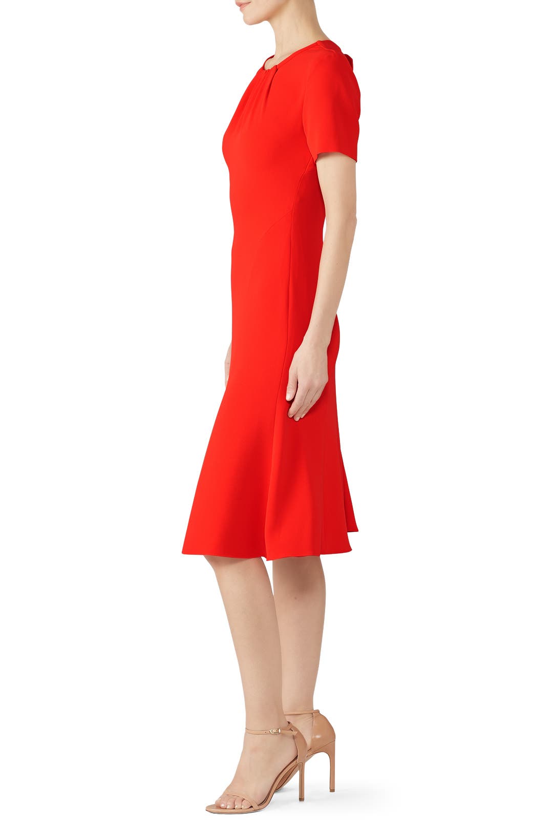 Orange Rose Dress by Diane von Furstenberg | Rent the Runway