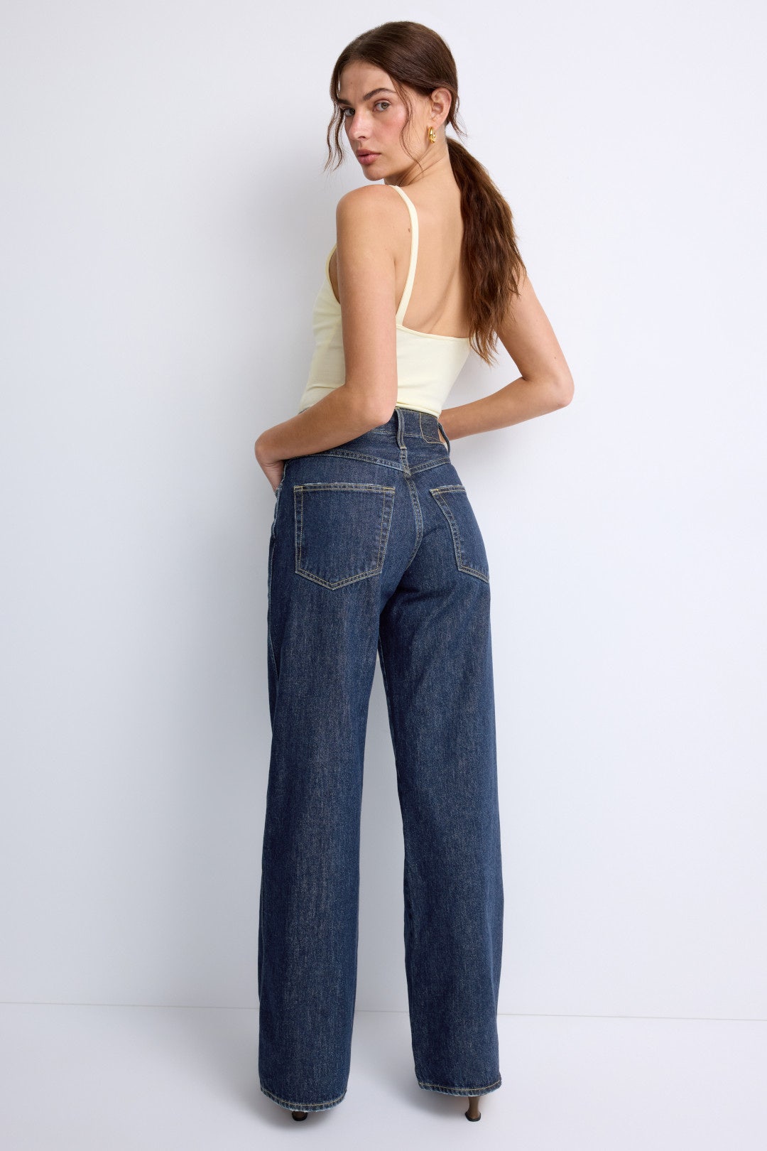 Frida High Rise Wide Leg Jeans by AMO 2