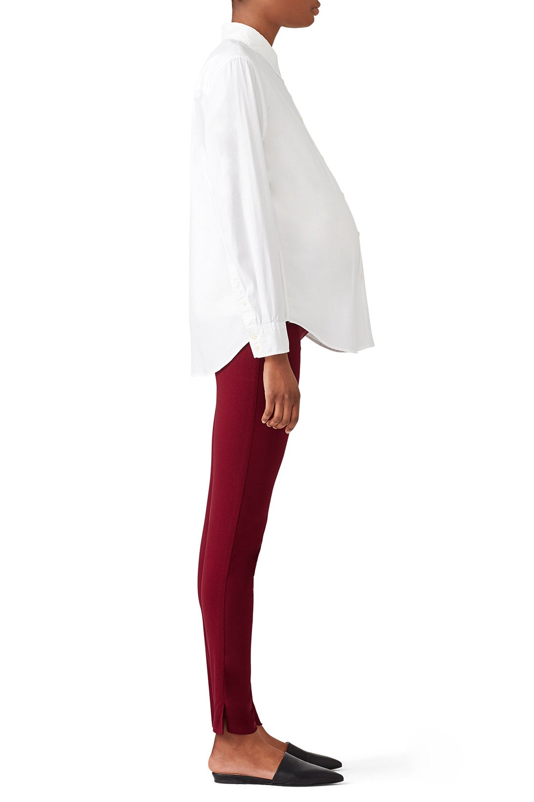 Wine Pret Maternity Pants by Rosie Pope 1