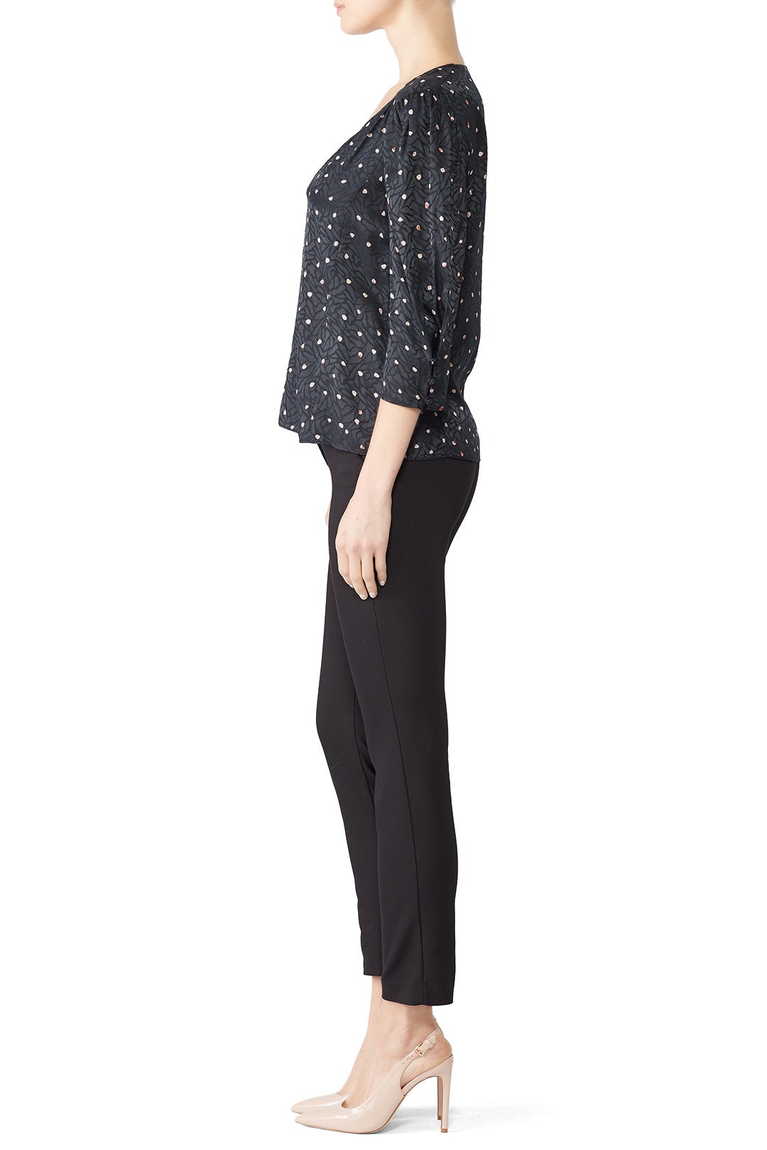 Painted Dot Top by Rebecca Taylor NYC 1