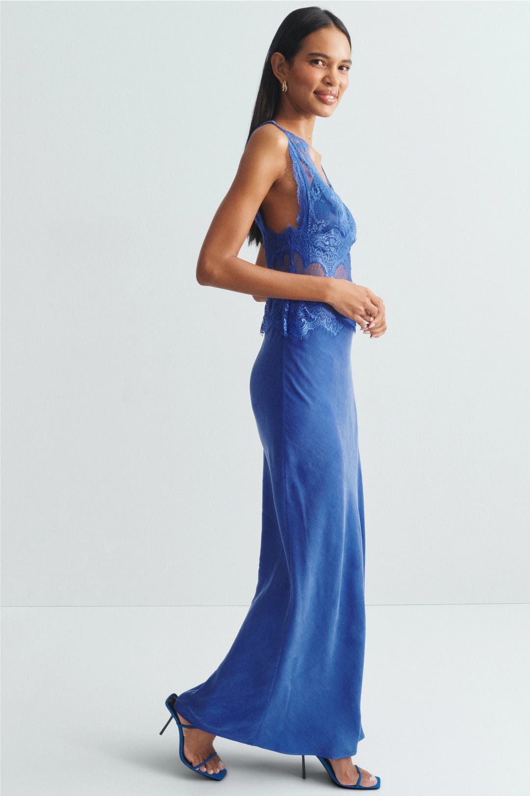 Visions Lace Maxi Dress by THIRD FORM | Rent the Runway