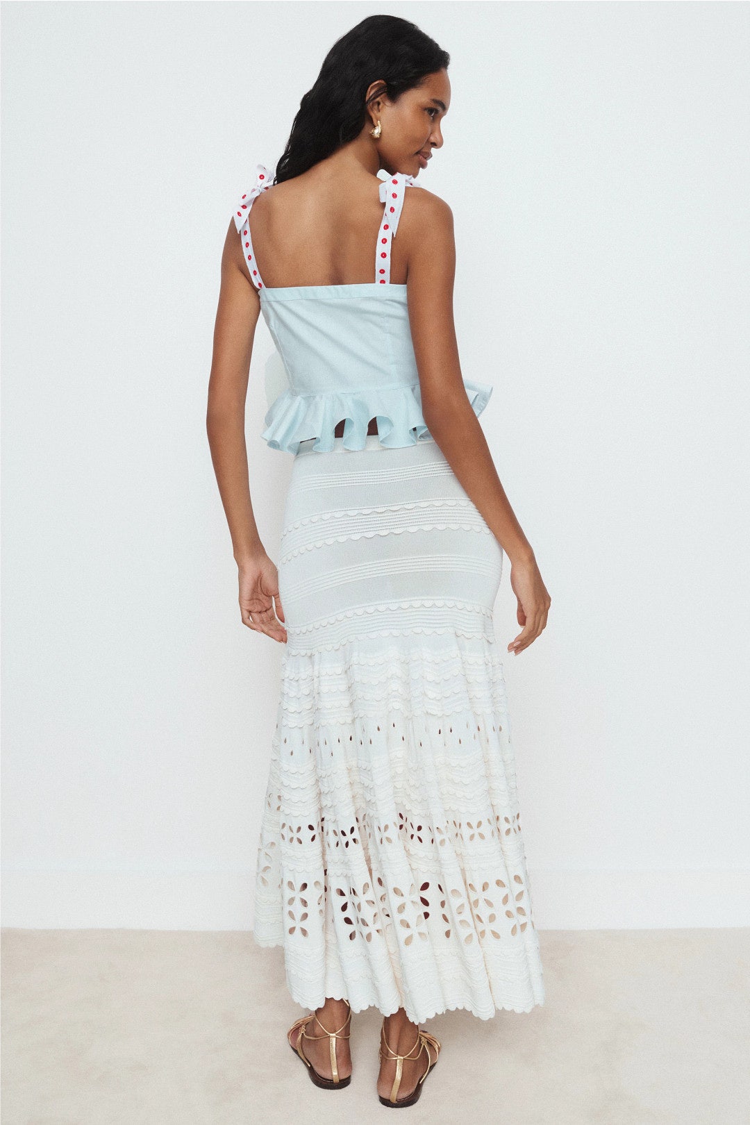 Talca Floral Embroidered Top by Fanm Mon 2