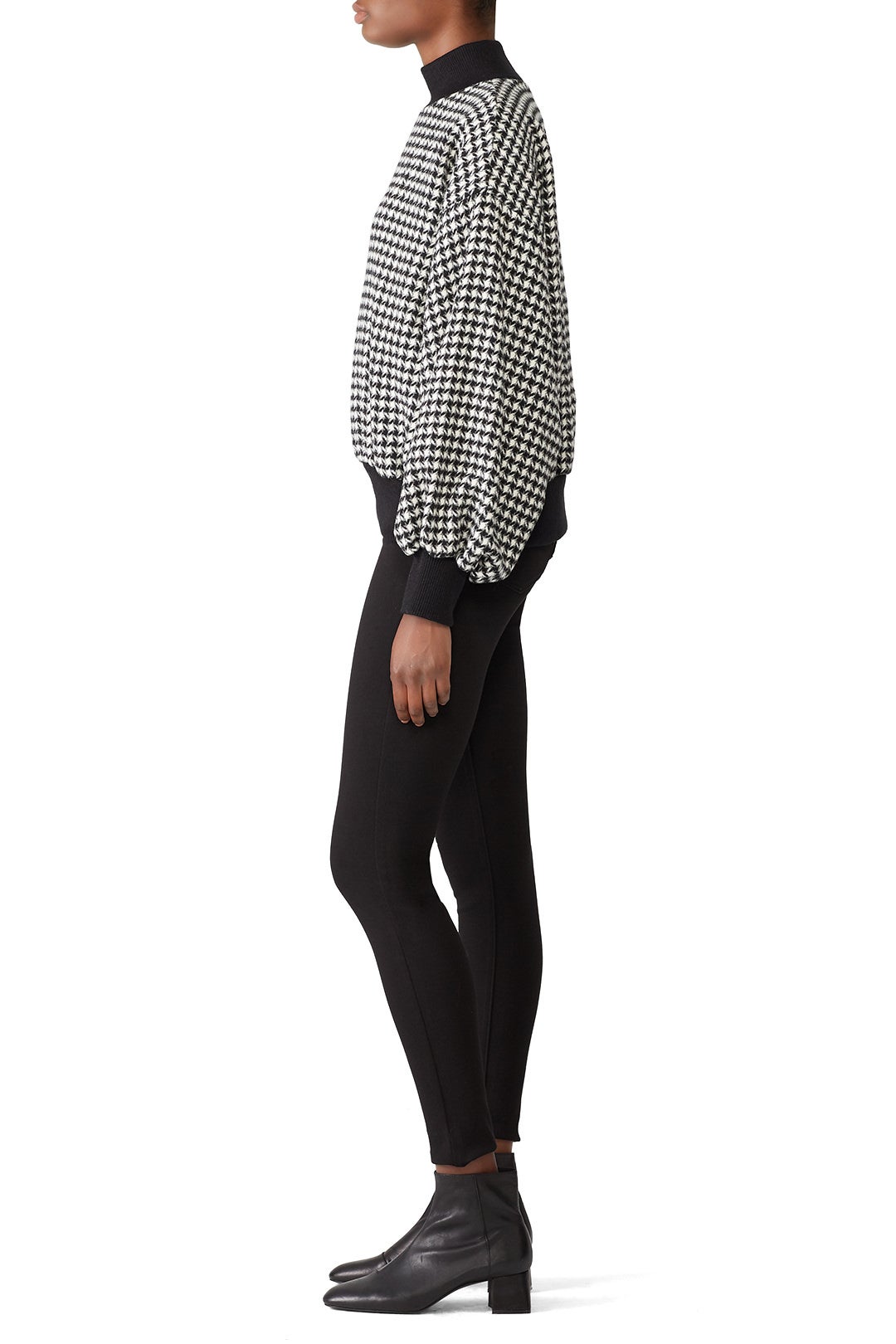 Houndstooth Sweatshirt by J.O.A. 2