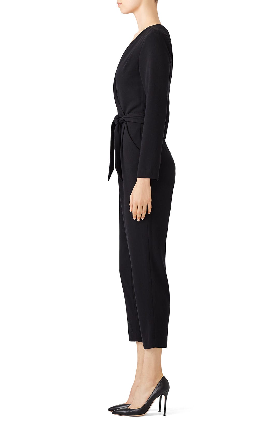 Black Amanda Jumpsuit by Slate & Willow 1