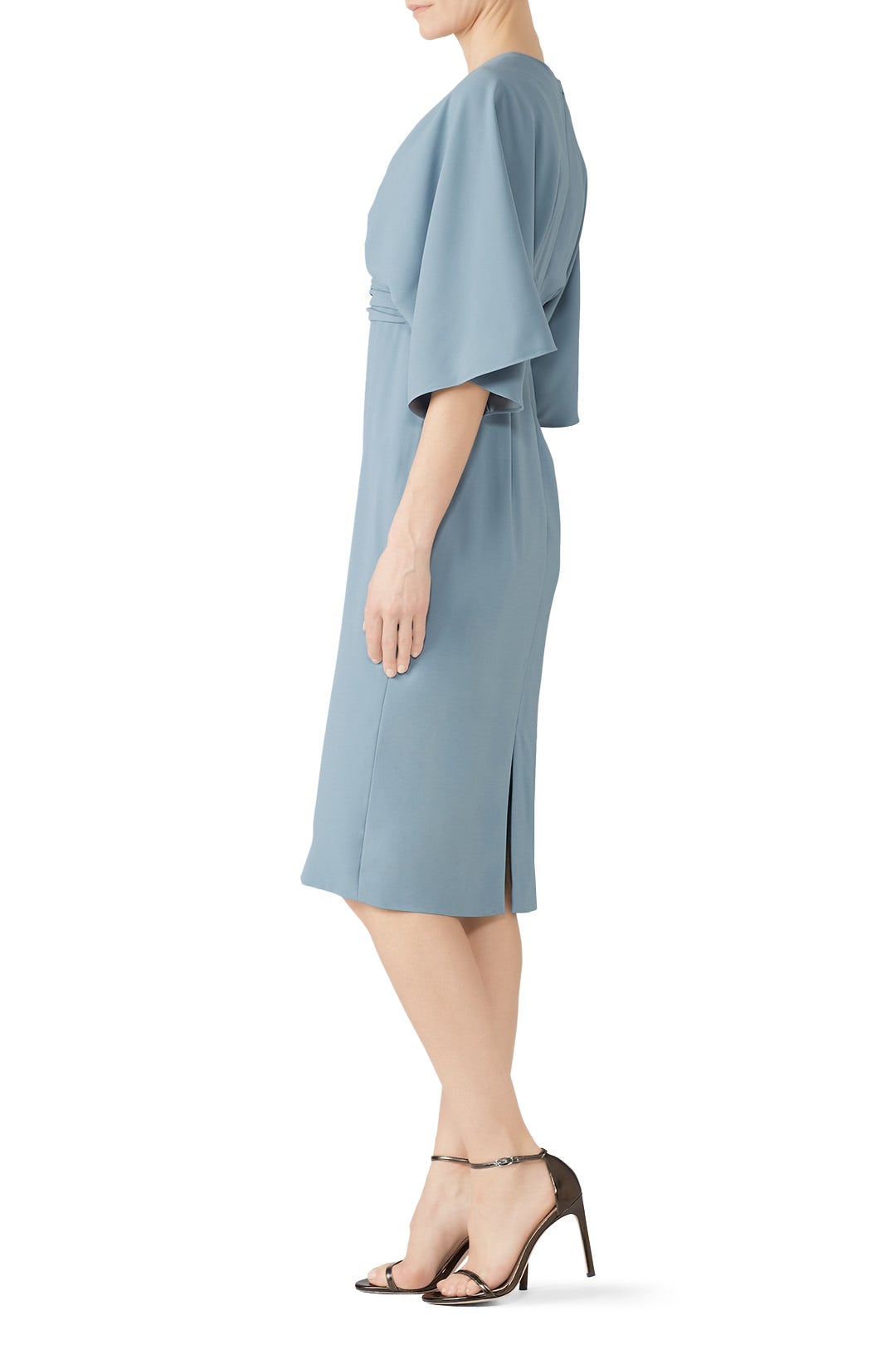 Blue Kimono Sheath by Theia 2