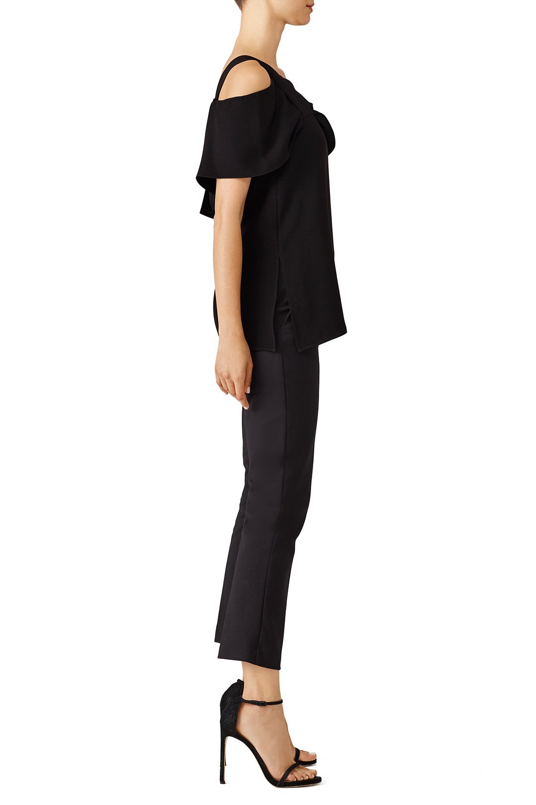 Black Draped Top by Tibi 2