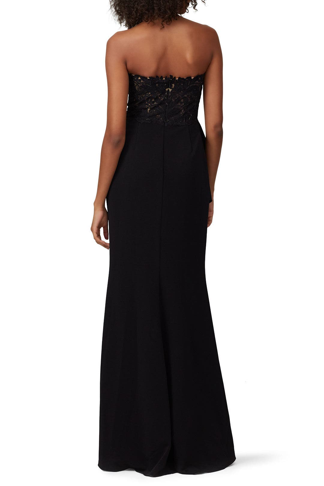 Laced Sweetheart Gown by Badgley Mischka 2