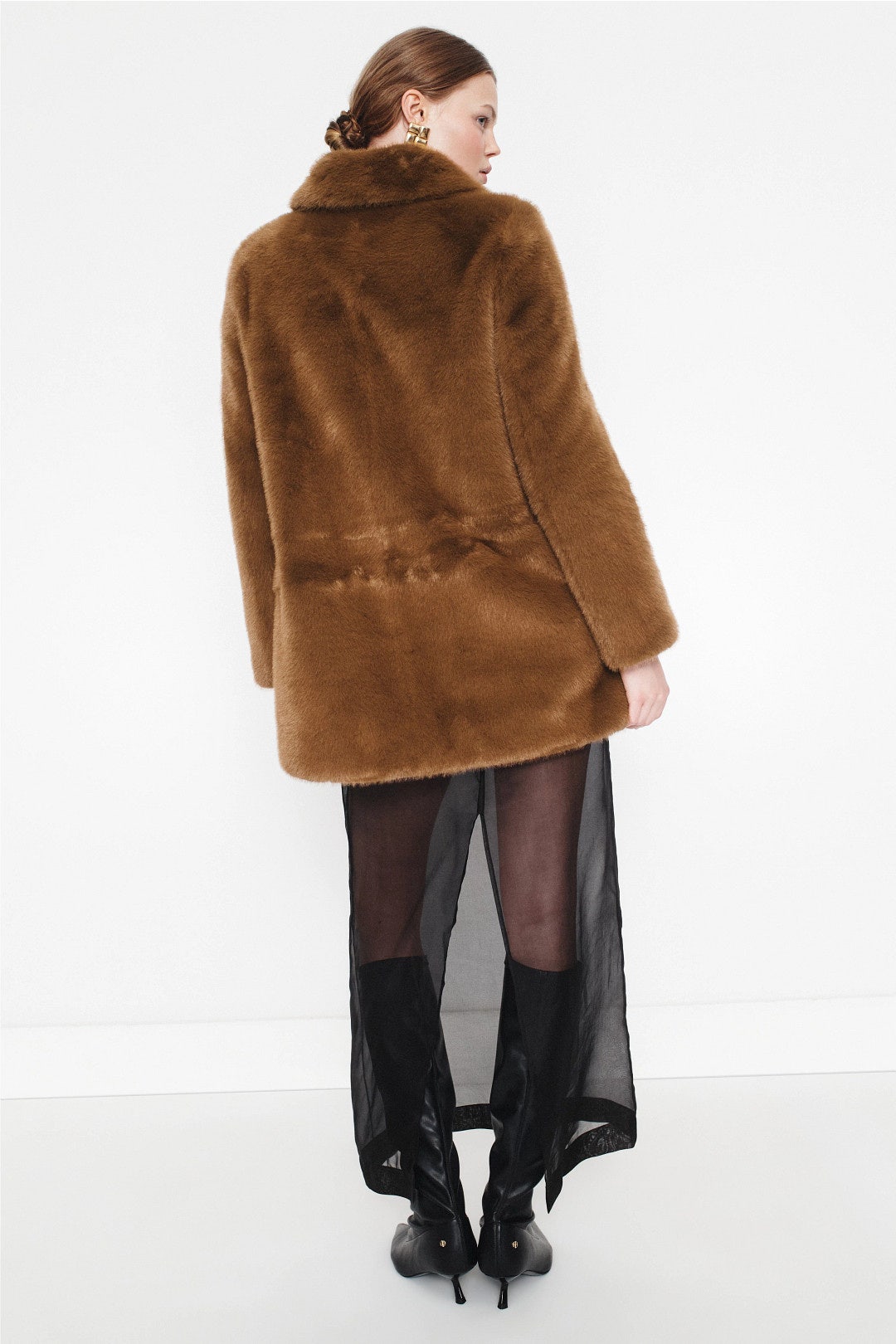 Gaspard Faux Fur Coat by Maje 2