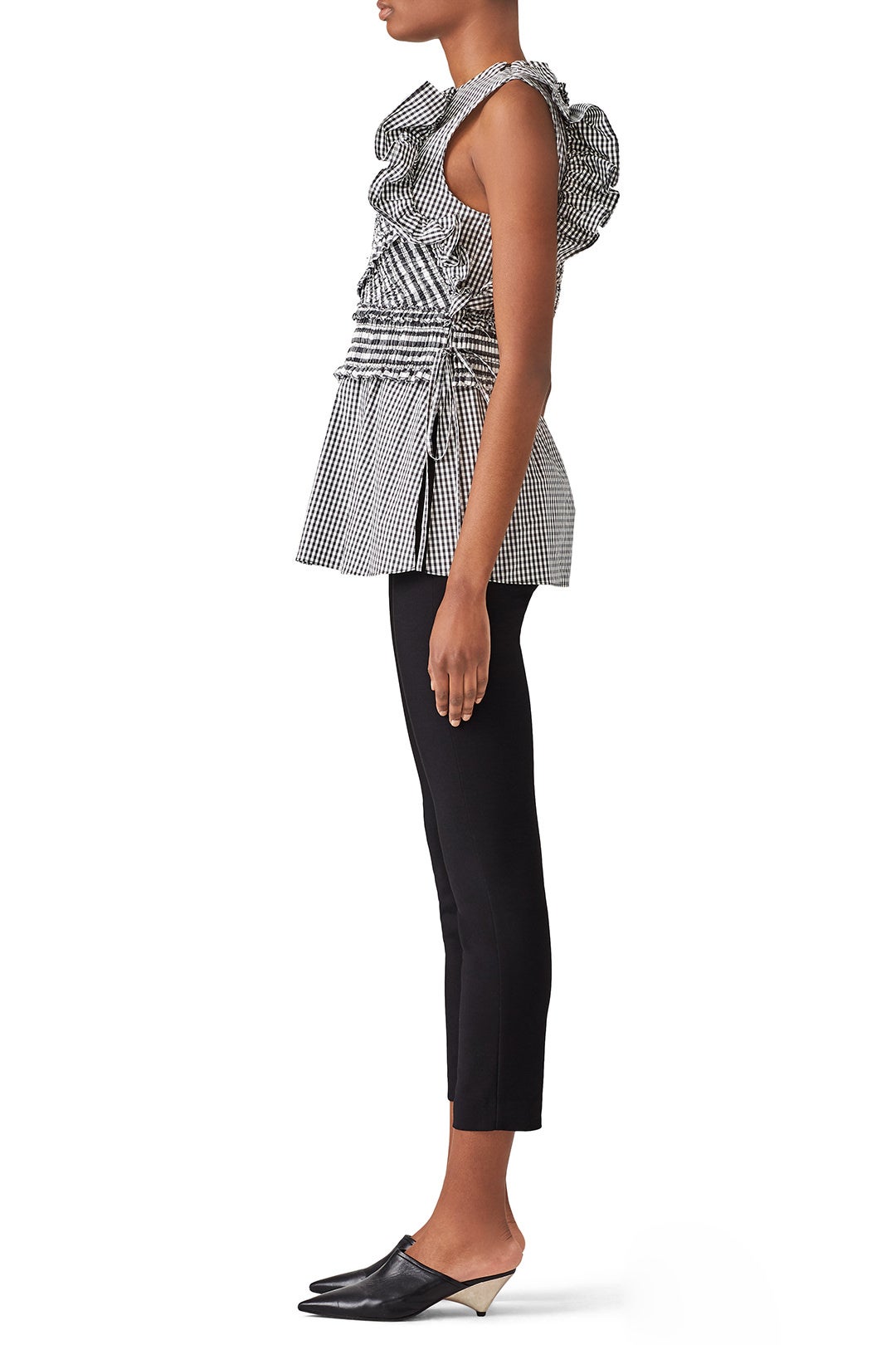 Gathered Gingham Top by 3.1 Phillip Lim 1