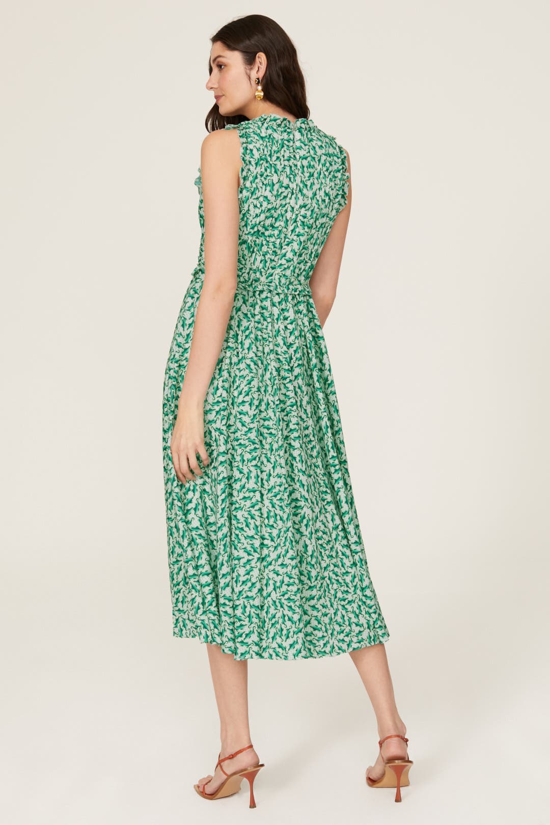 Corduroy Patchwork Freda Dress in Ink by Misha & Puff - Last