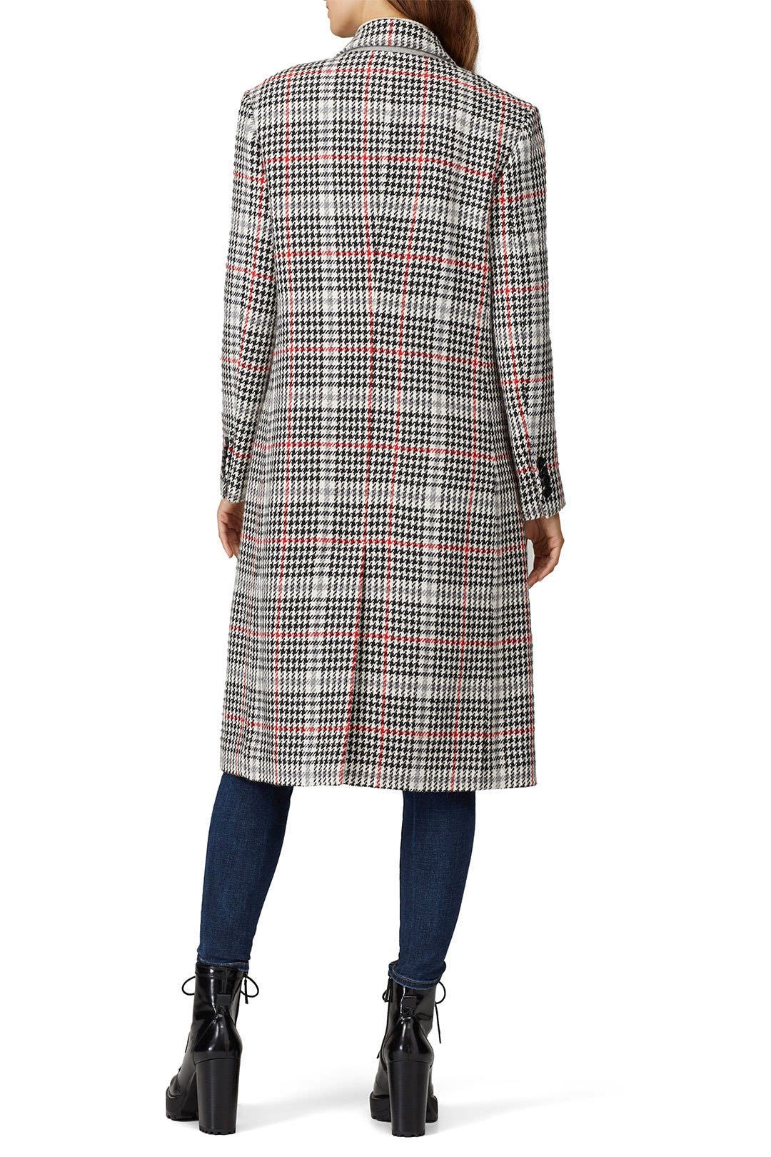 Tailored Plaid Oversized Coat by Derek Lam 10 Crosby x RTR 2