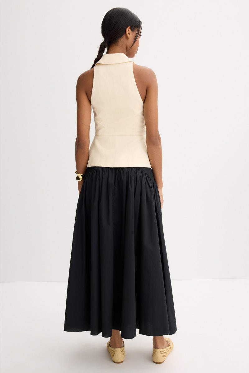 Black Procida Skirt by Staud - Photo 2