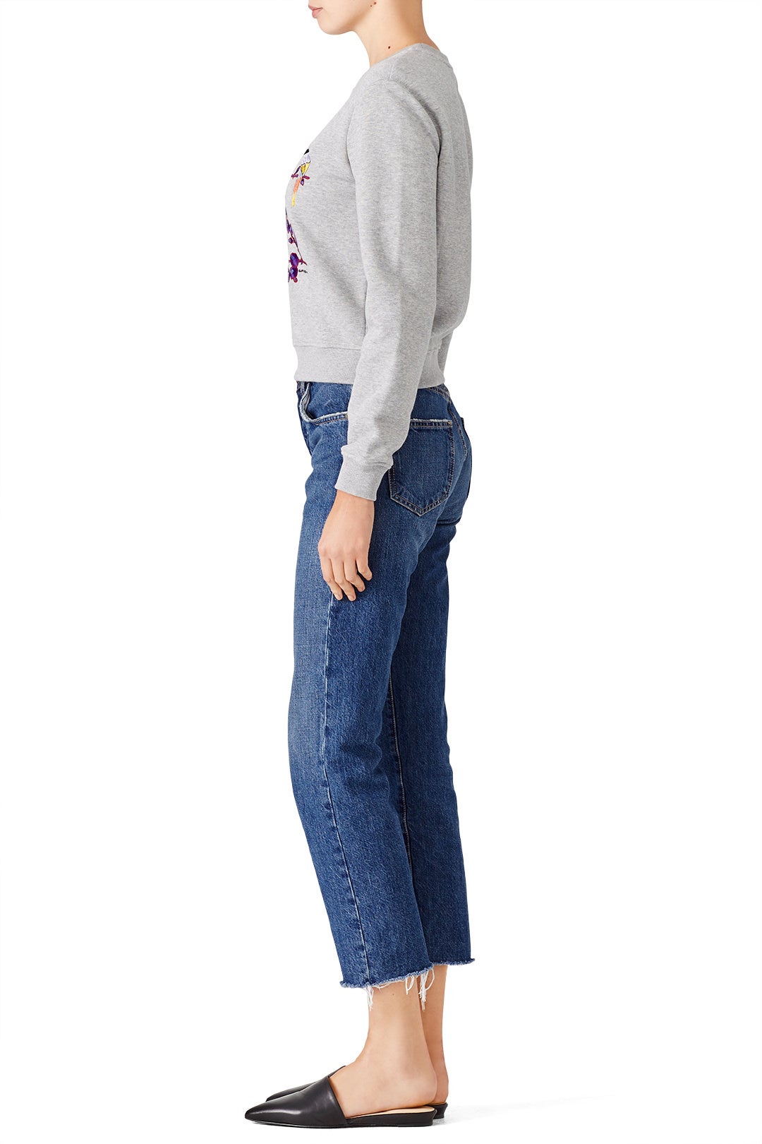 Embroidered Sweatshirt by Carven 2