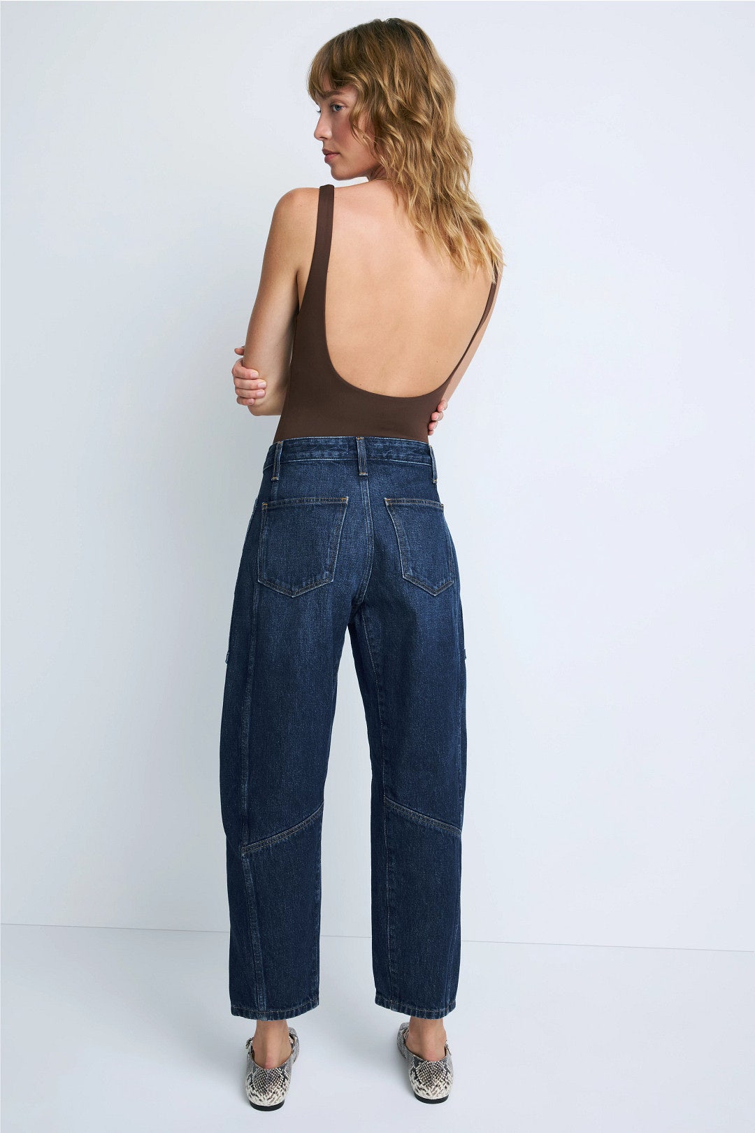 Krista Big Pocket Barrel Jeans by Joe's Jeans 2