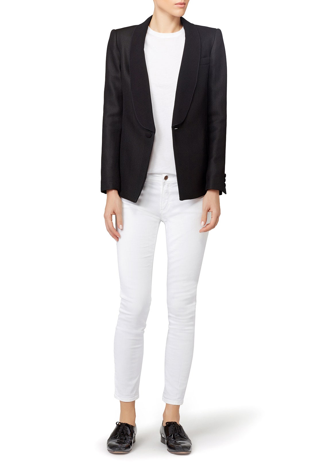 Chevron Tux Blazer by Laveer 1