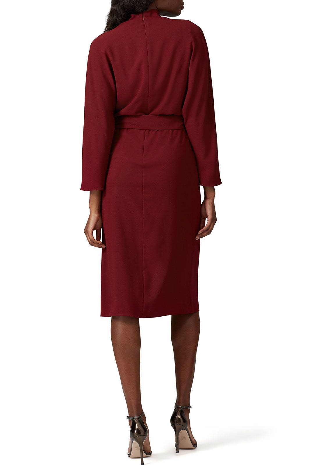 High Neck Dolman Dress by LAPOINTE 2