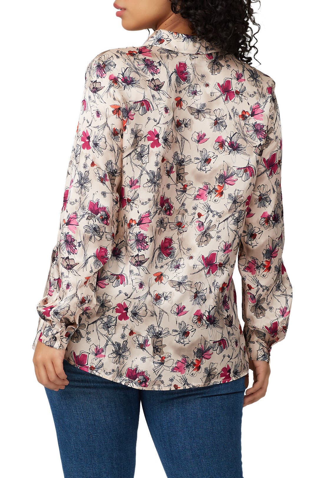 Floral Bridget Top by Marina Rinaldi | Rent the Runway