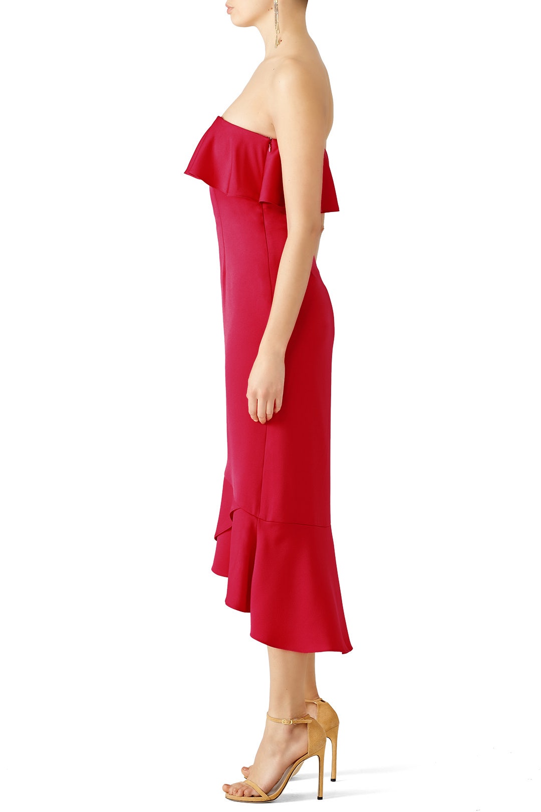 Pink Essie Midi Dress by Shoshanna 1