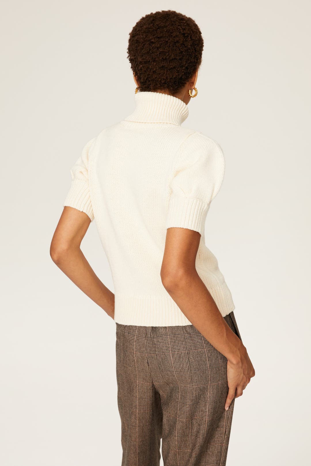 Cream Puff Sleeve Sweater by Adam Lippes x RTR | Rent the Runway