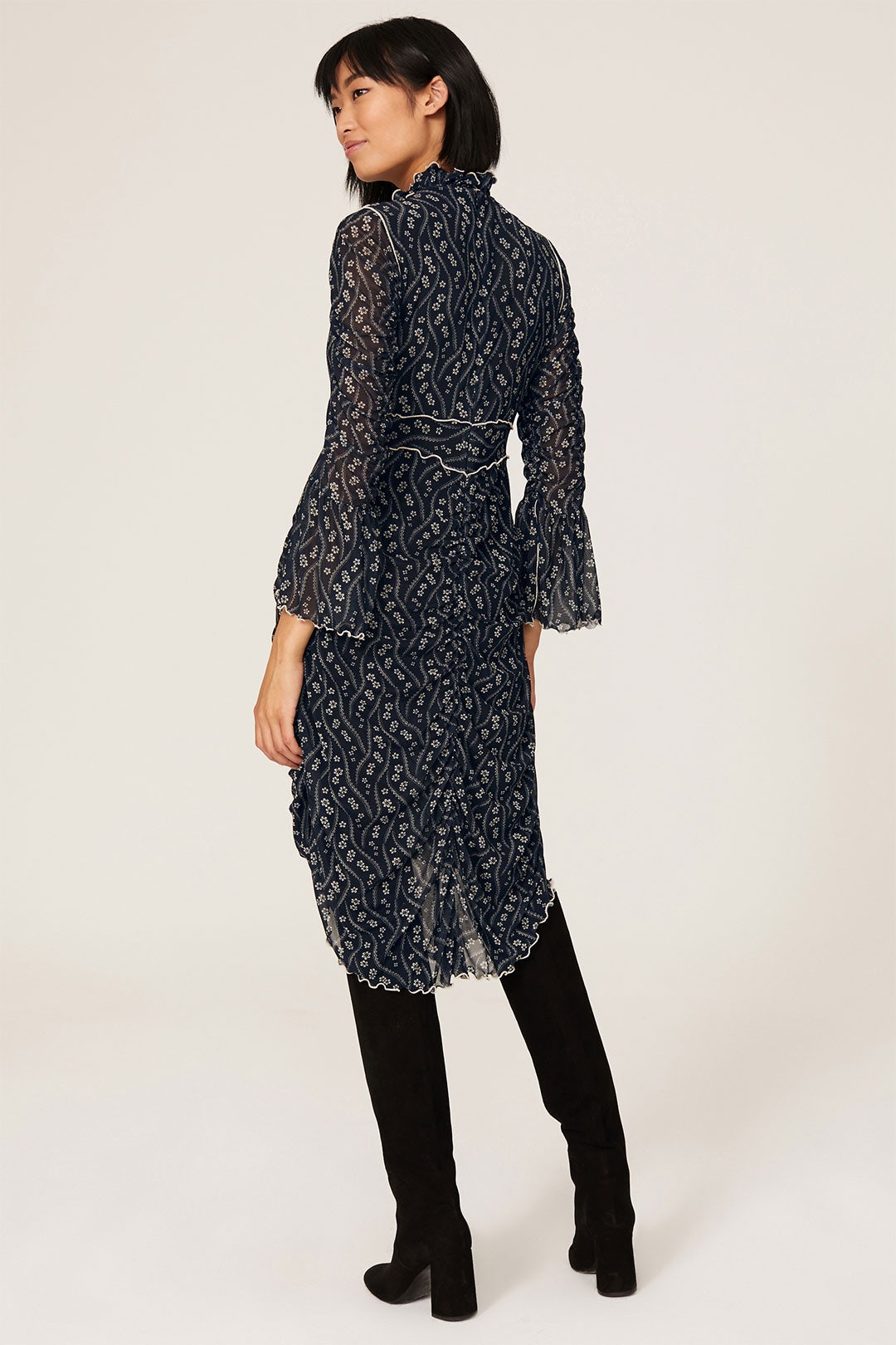Posies Mesh Dress by Anna Sui 1