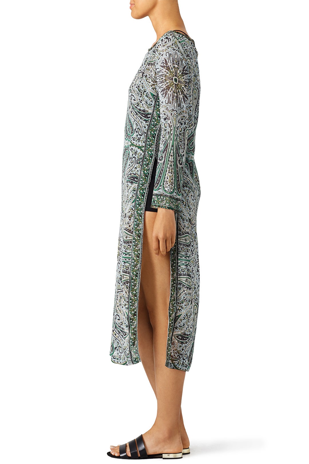Emerald Paisley Tunic by CALYPSO St. Barth 2