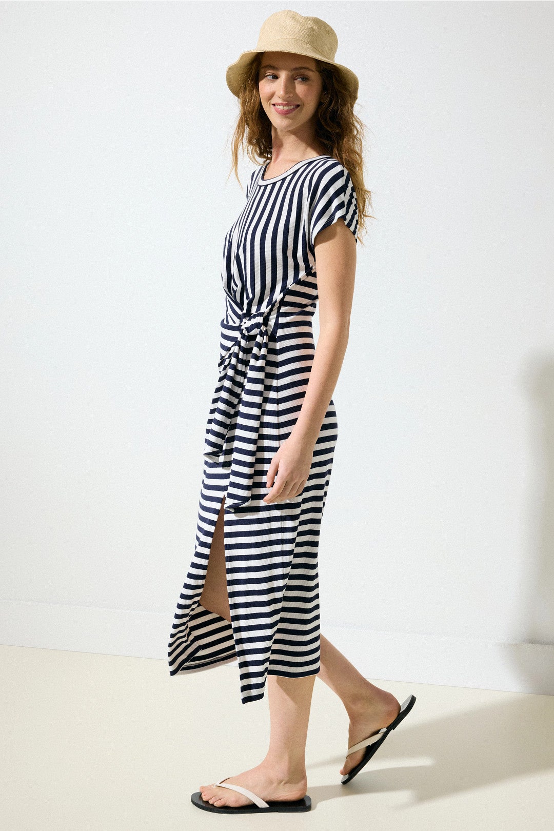Marisa Side-Knot Midi Dress by Fifteen Twenty 1