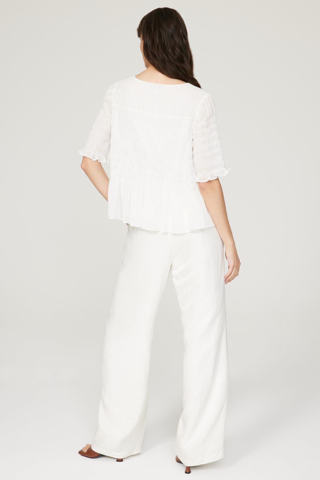 Smocked Ruffle Top by Jason Wu x RTR | Rent the Runway