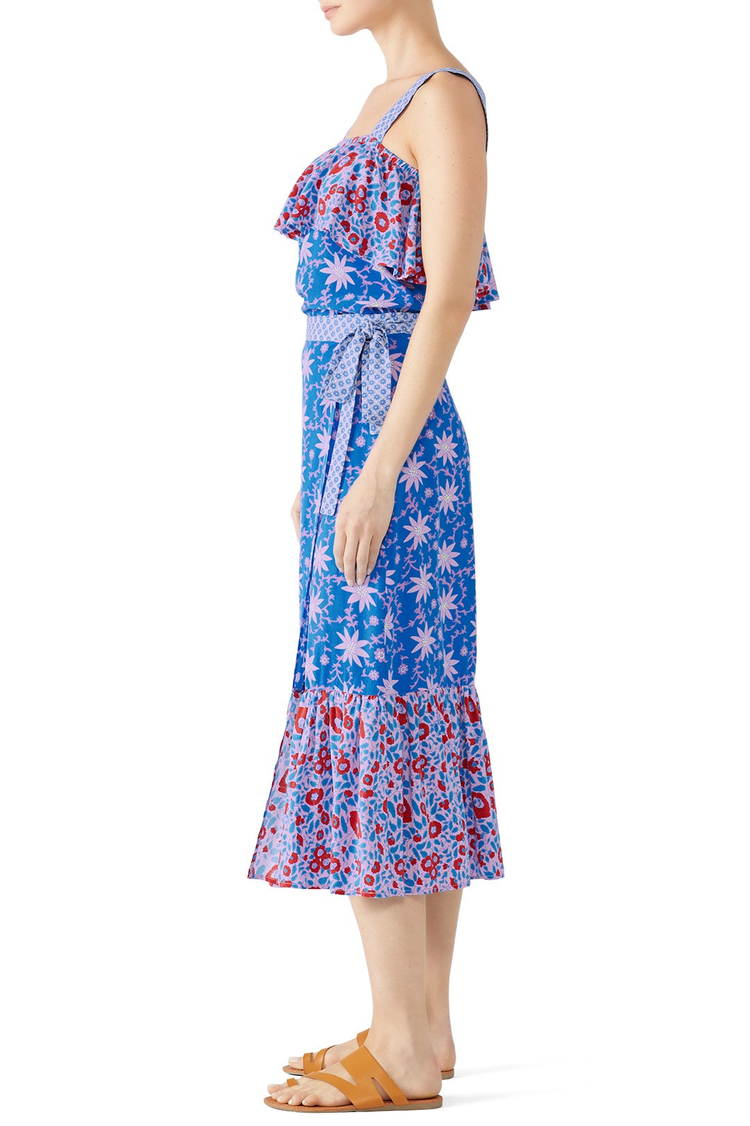 Floral Boat Blouse by Warm 2