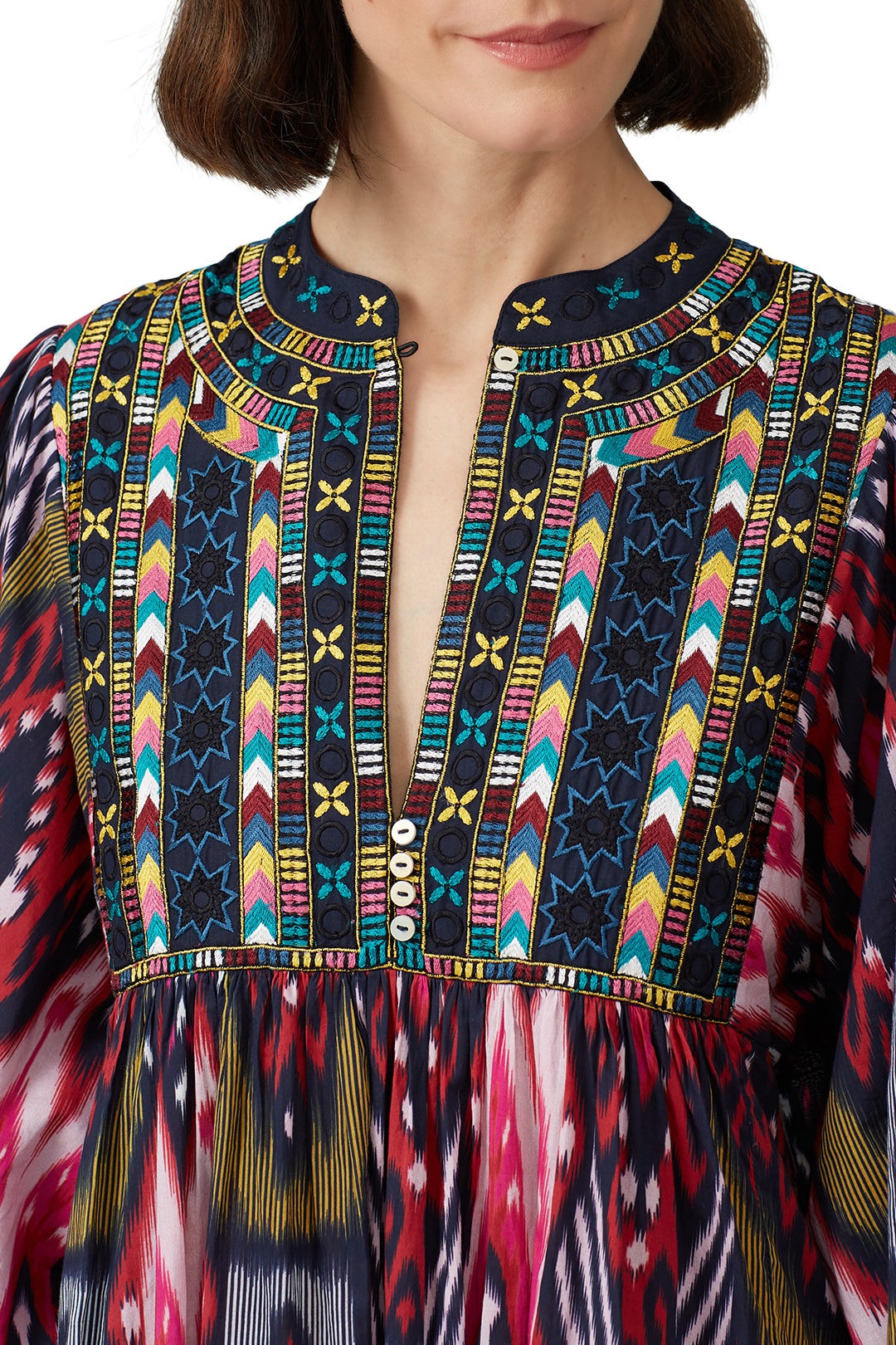 Multi Print Nora Dress by Figue 1