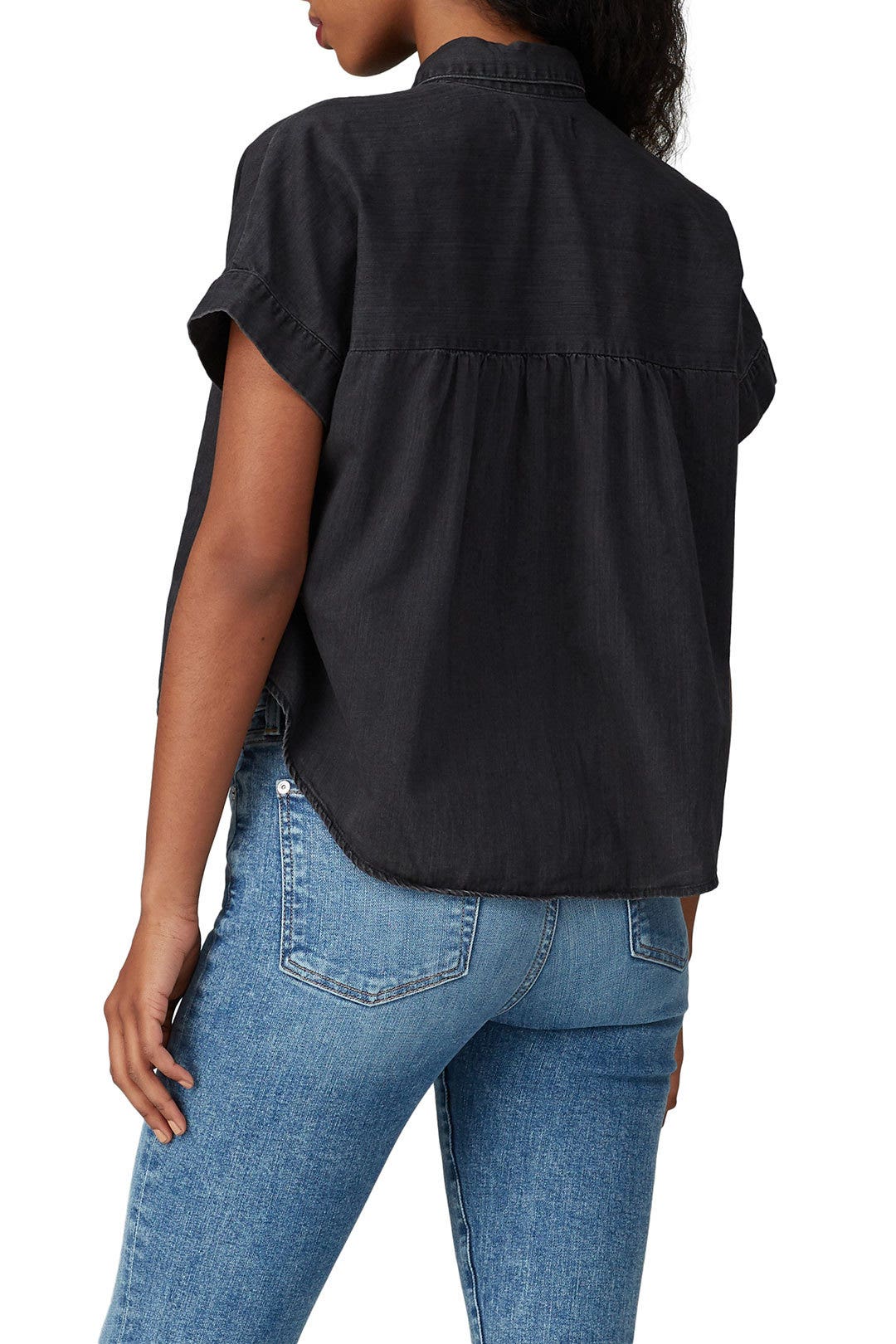 Lunar Wash Black Hill Top by Madewell 1