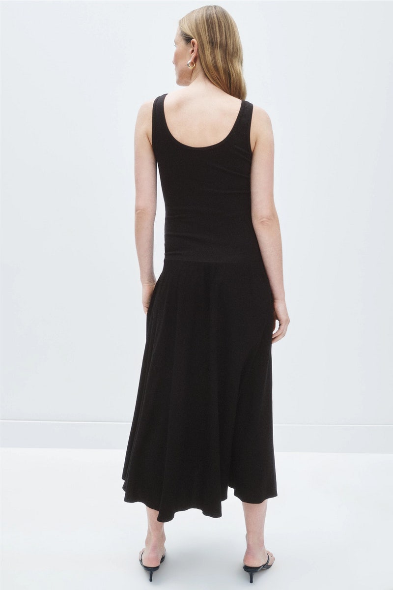 Linen Spaghetti Dress by DONNI. | Rent the Runway