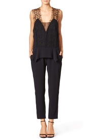 Peplum Jumpsuit by Thakoon