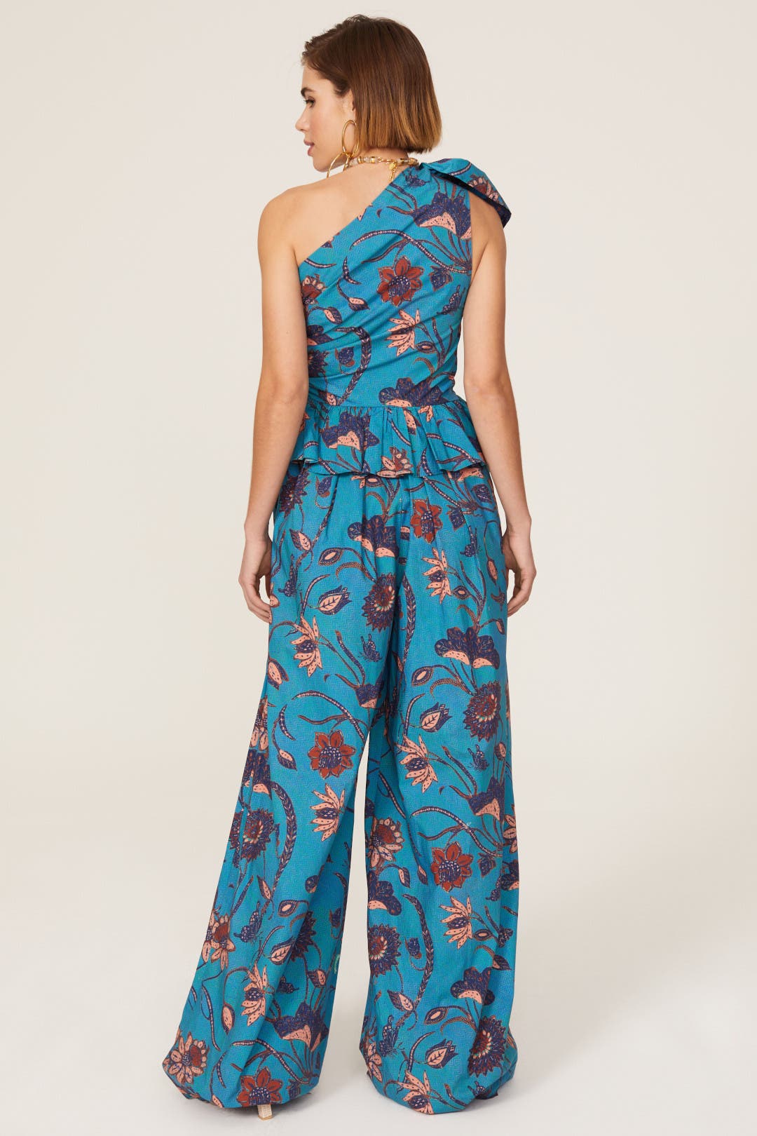 オールインワン・サロペット Patricia Color-blocked Jumpsuit NWOT PATRIZIA PEPE Multi Colour 100% Silk All In One
