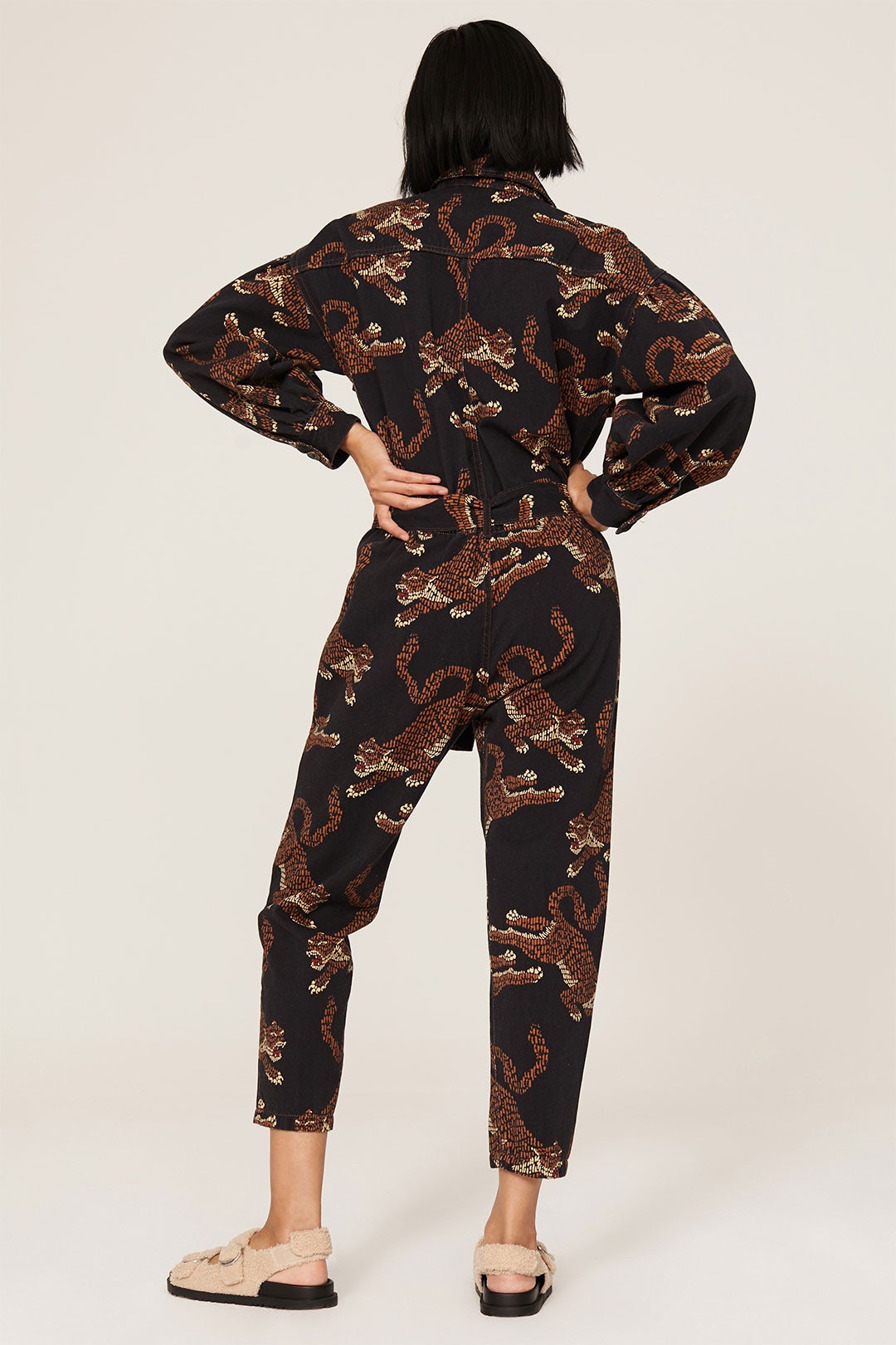 Belted Leopard Jumpsuit by FARM Rio 2