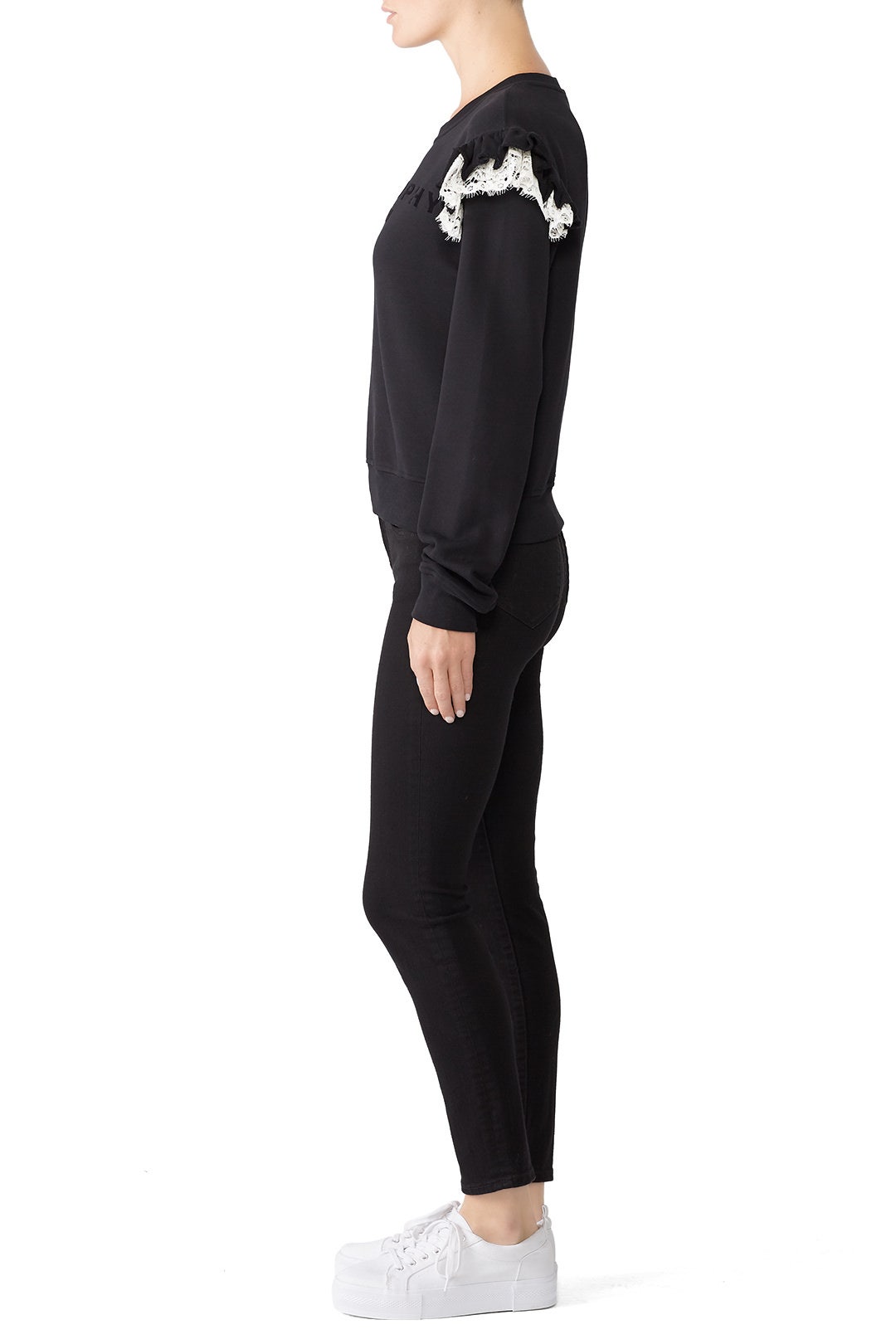Black Philosophy Sweatshirt by Philosophy di Lorenzo Serafini 1