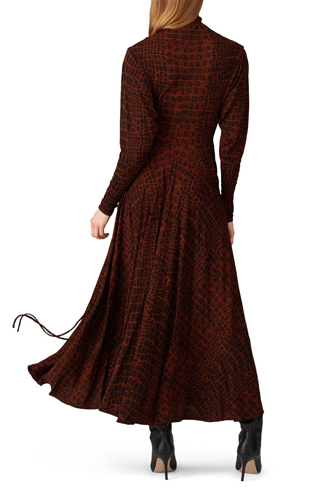 Crocodile Print Matte Jersey Dress by Proenza Schouler 2