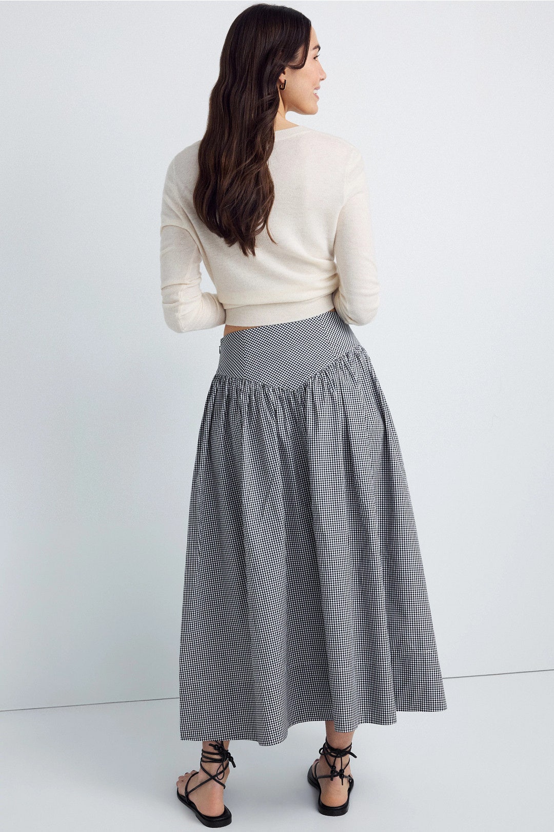 A-Line Poplin Skirt by Ronny Kobo x RTR 1