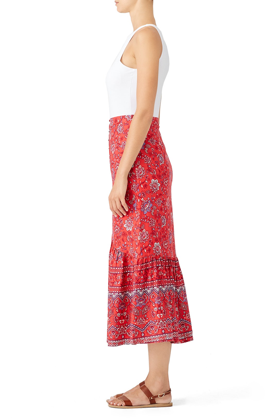 Lucia Button Maxi Skirt by MINKPINK 2