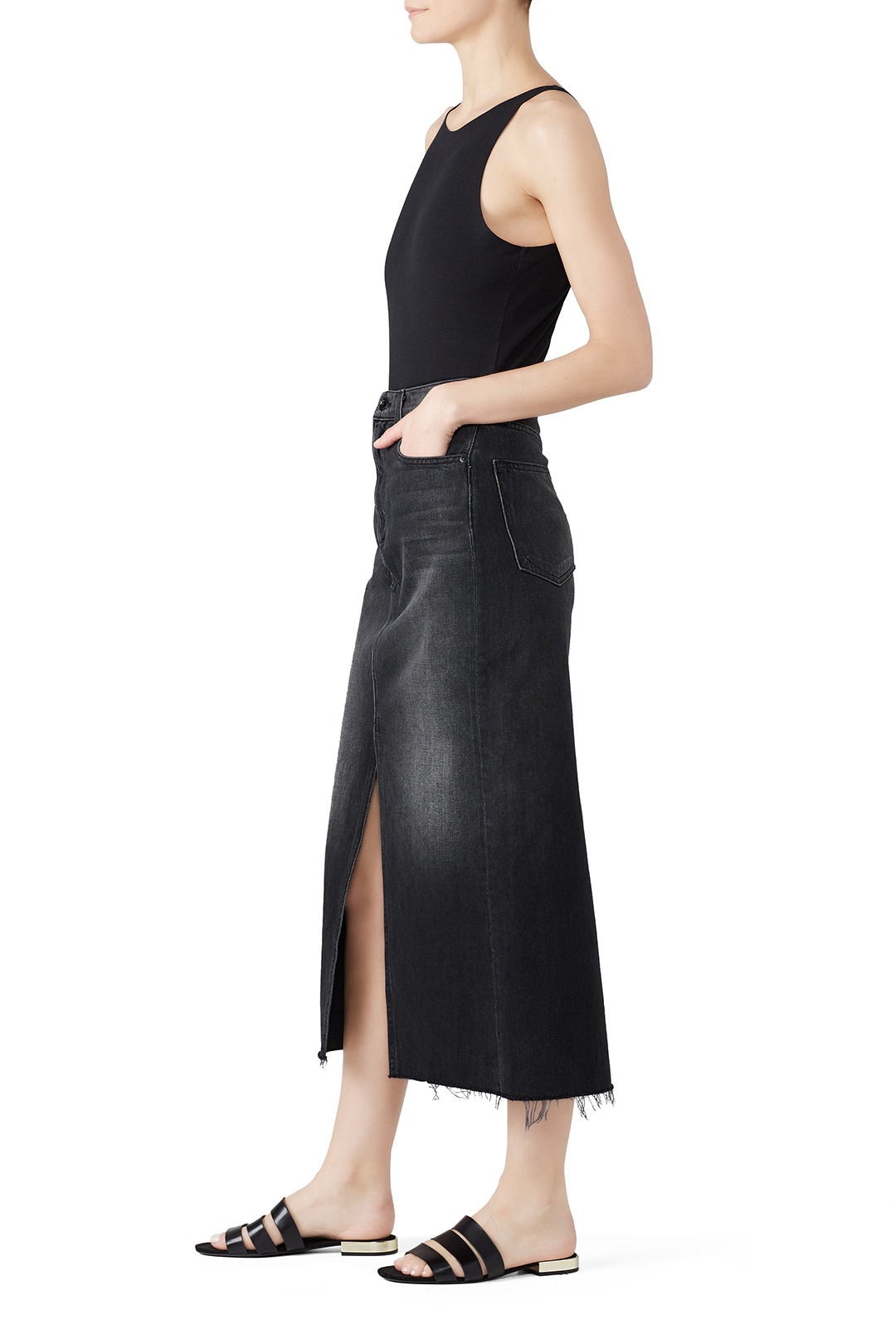Clyde Denim Skirt by rag & bone JEAN 2