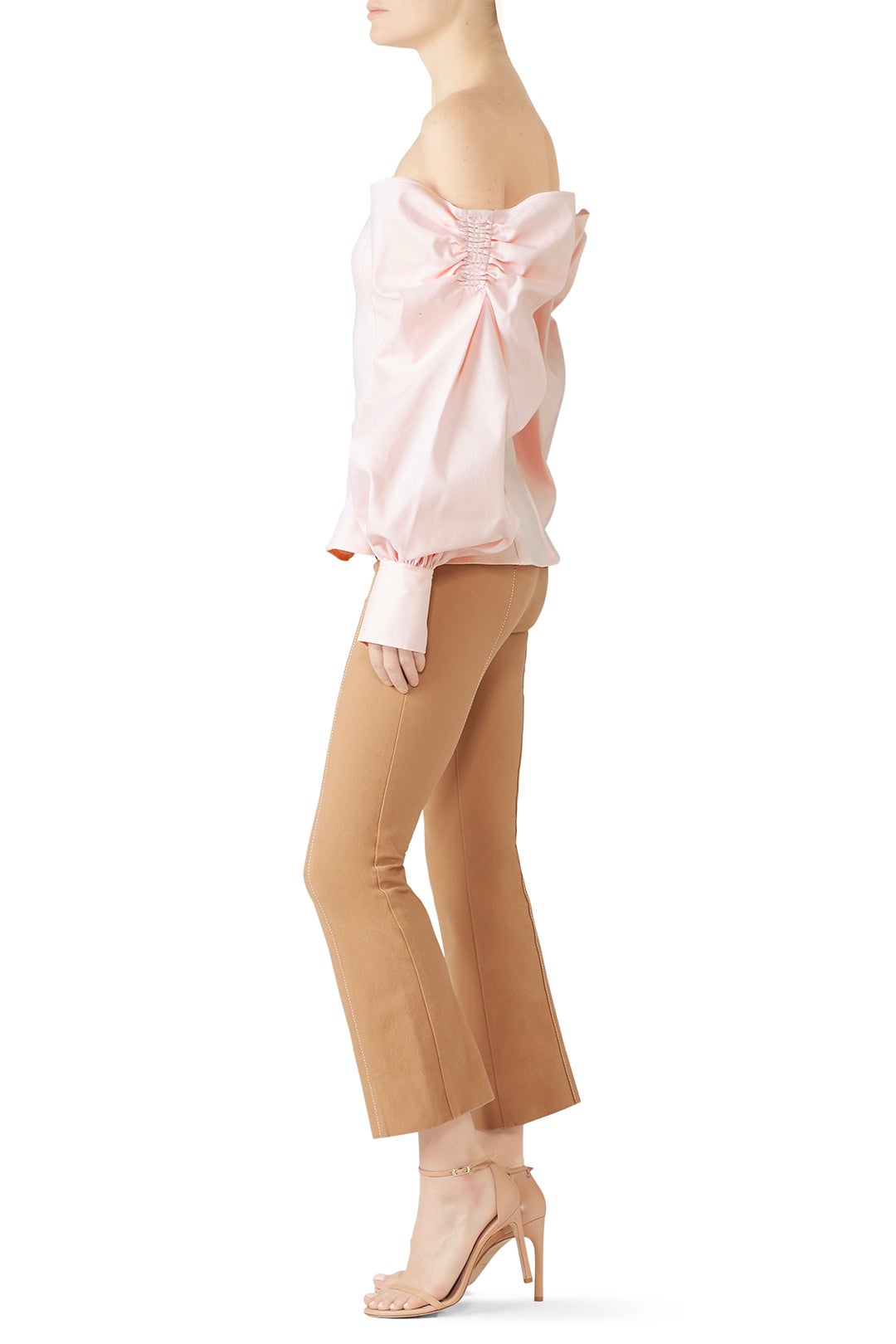 Bow Sleeve Bustier Top by ADEAM 1