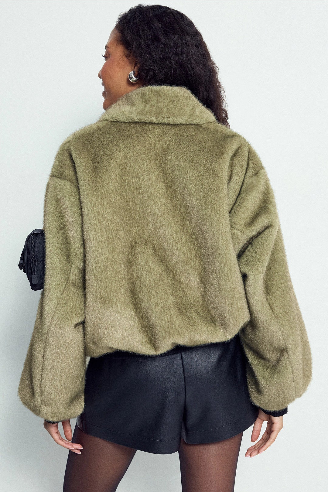 Faux Fur Bomber Jacket by Coperni 2