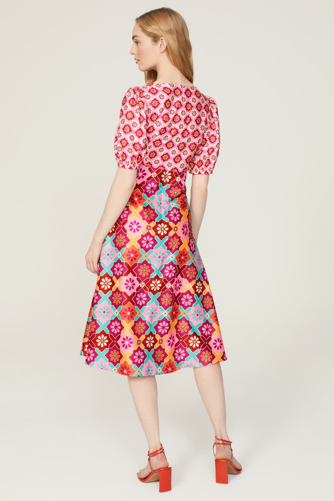 Floral Midi Dress by Donna Morgan | Rent the Runway